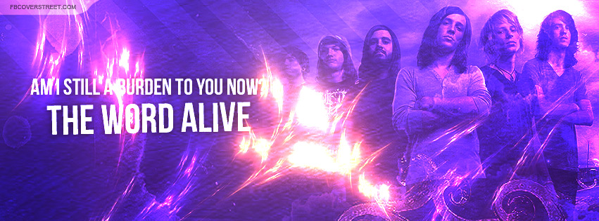 The Word Alive Bar Fight Quote Facebook cover