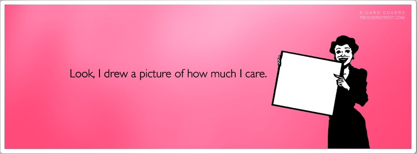 Picture of How Much I Care Facebook cover