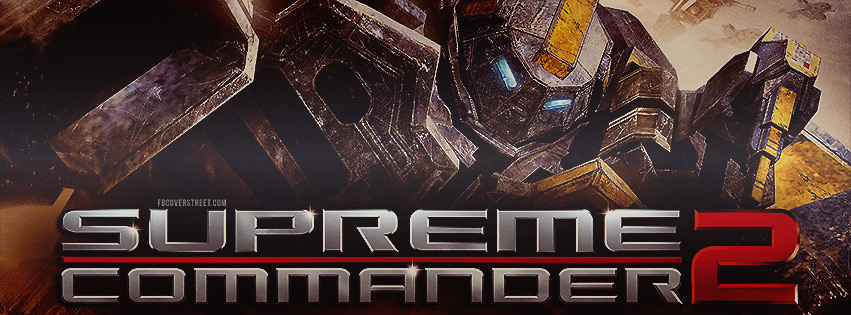 Supreme Commander II Facebook Cover