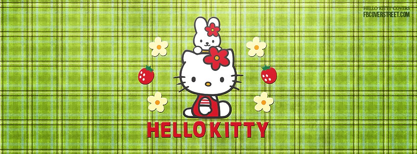 Hello Kitty 2 Facebook cover