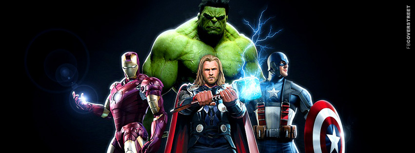 The Avengers Awesome Movie Facebook Cover