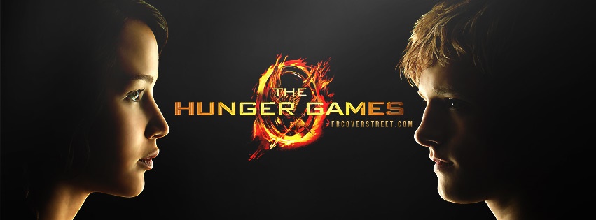 Katniss and Peeta Hunger Games 3 Facebook cover