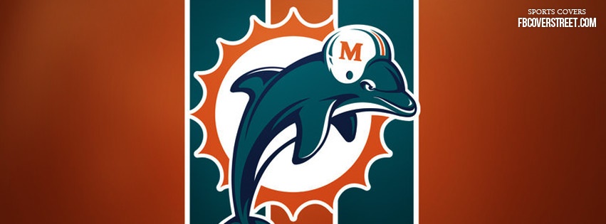 Miami Dolphins Logo 1 Facebook cover