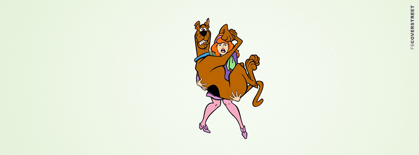 Scooby Doo and Daphney  Facebook Cover