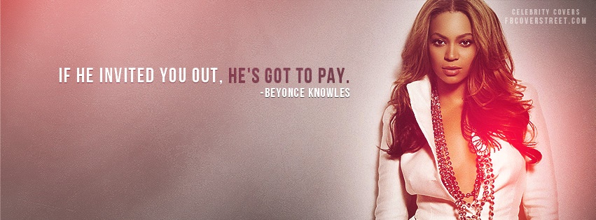 Beyonce He's Got To Pay Facebook cover