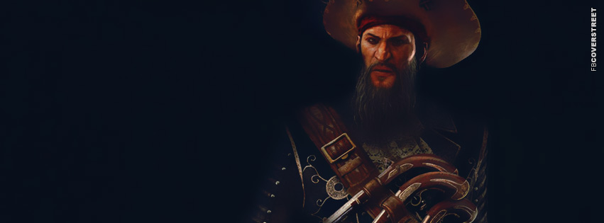 Assassins Creed Artwork Blackbeard  Facebook Cover