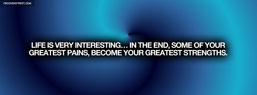 Interesting Life Drew Barrymore Quote Facebook cover