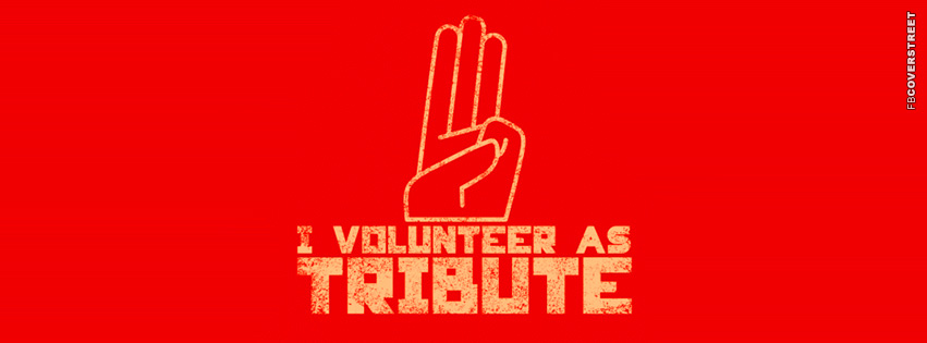 I Volunteer As Tribute  Facebook cover