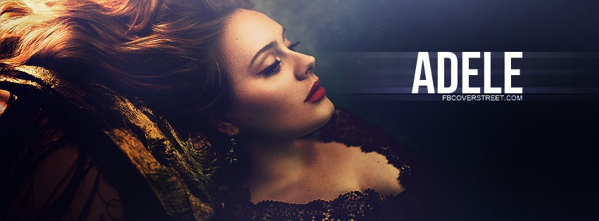 Adele 2 Facebook cover