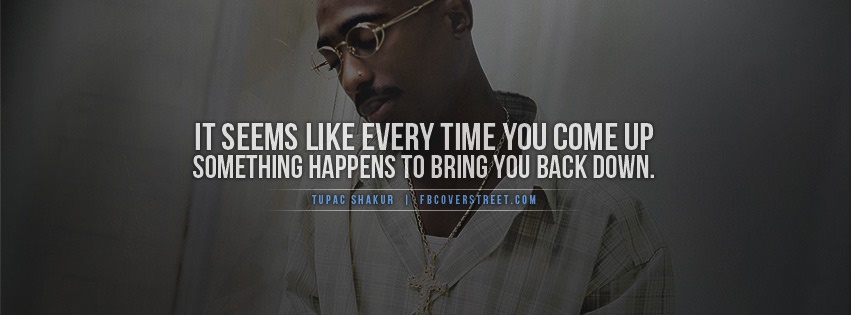 Tupac Something Happens Facebook Cover