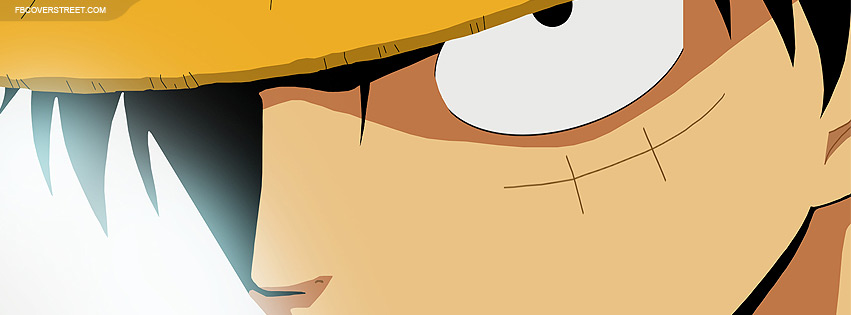 One Piece Luffy 2 Facebook cover
