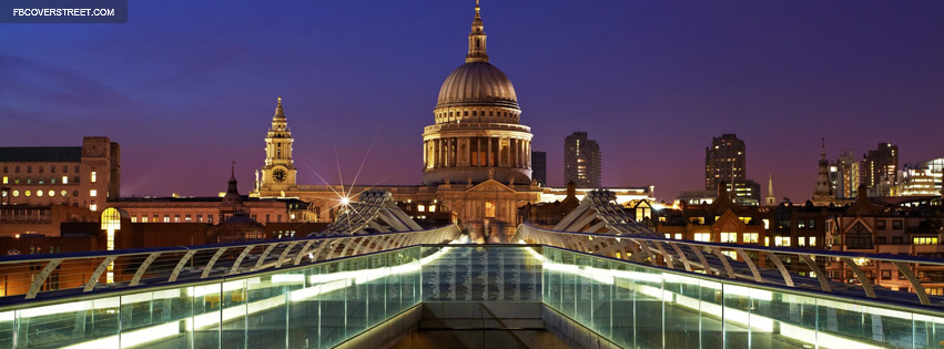 St Pauls Cathedral London England Facebook cover