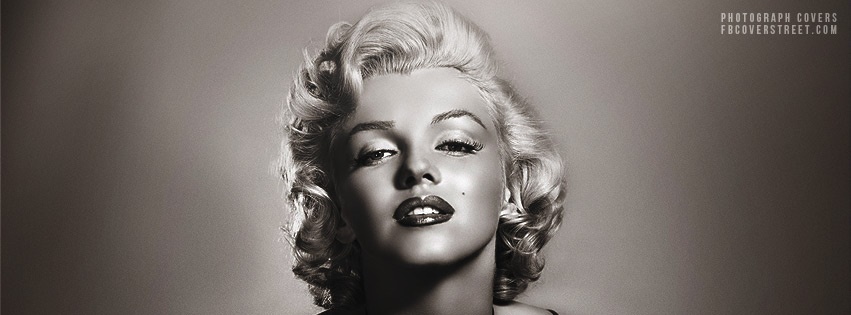 Vintage Marilyn Monroe Facebook cover