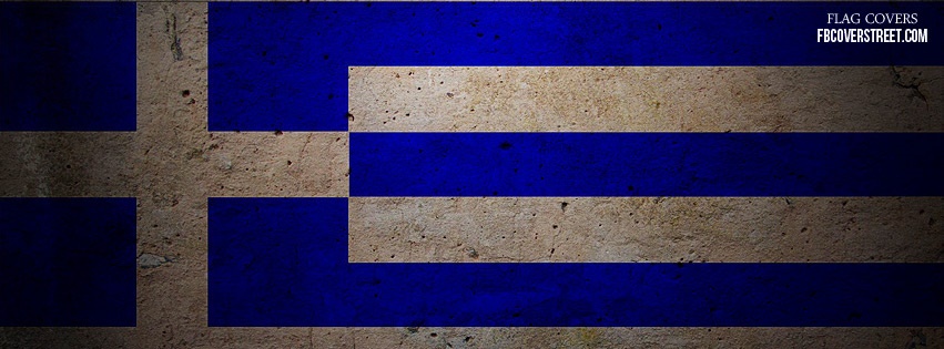 Greece Flag Facebook cover