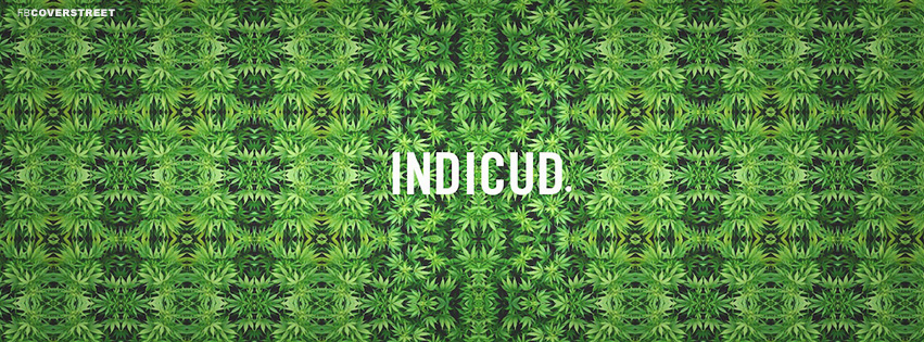 Kid Cudi Indicud Marijuana Pattern Facebook Cover