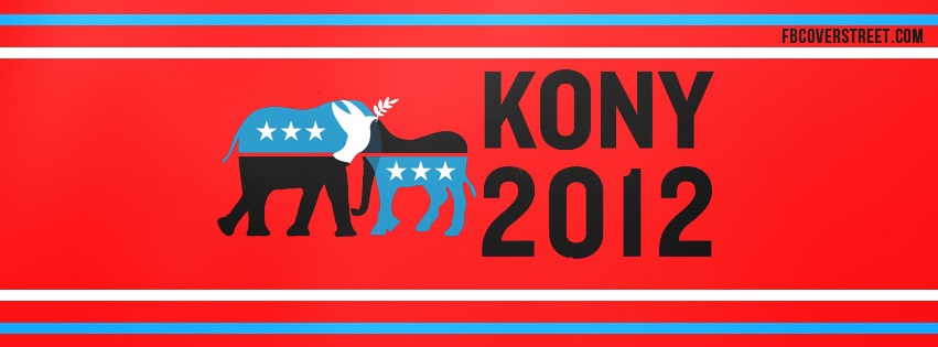 Kony 2012 Democrat/Republican Facebook cover