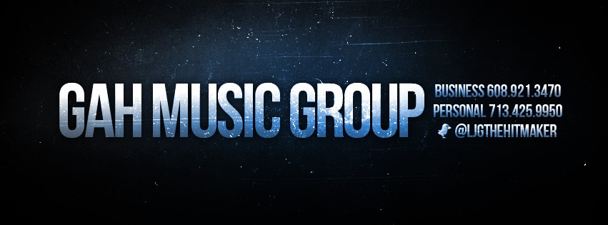 GAH Music Group Blue Facebook cover