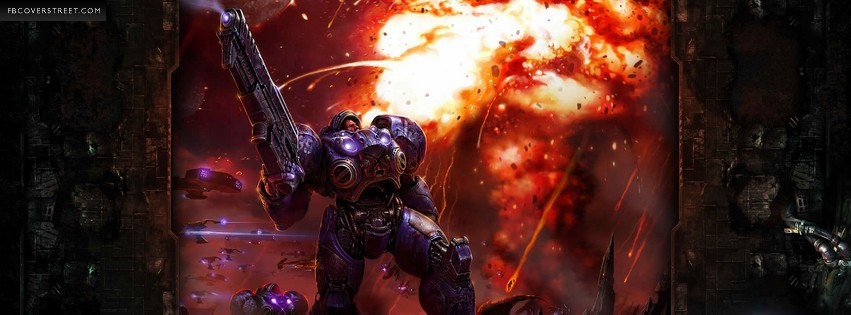 Starcraft 2 Wings of Liberty Facebook cover