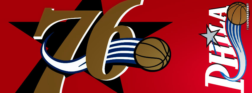 Philadelphia 76ers Logo FB Cover 2  Facebook cover