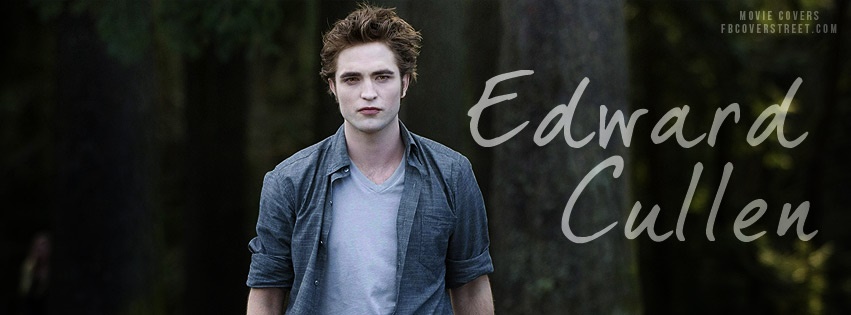Edward Cullen Twilight Facebook cover