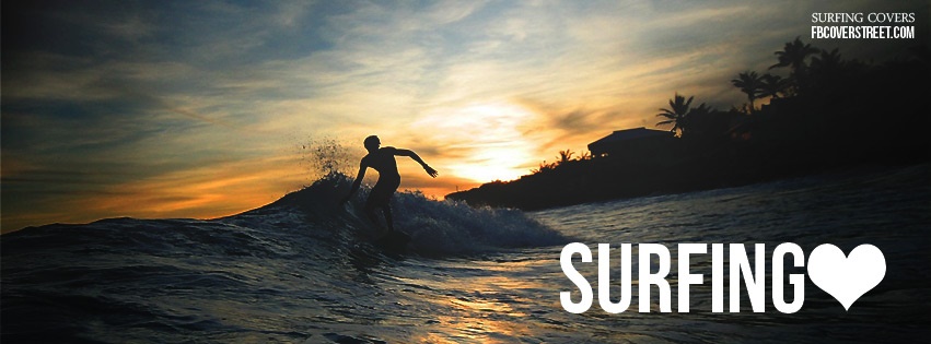 Surfing Love Facebook cover