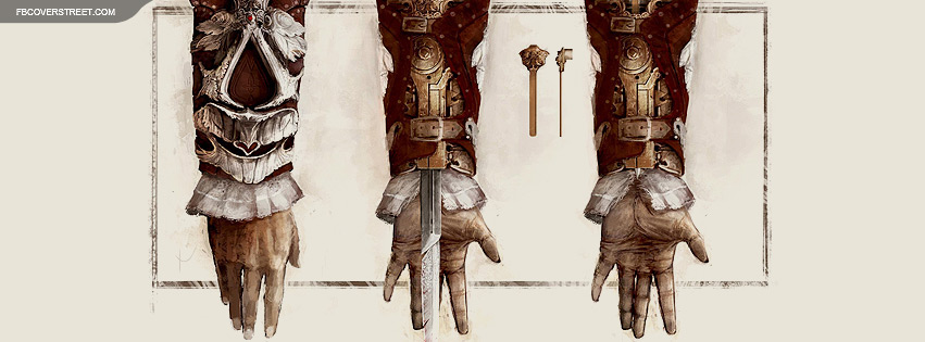 Assassins Creed Arms  Facebook Cover