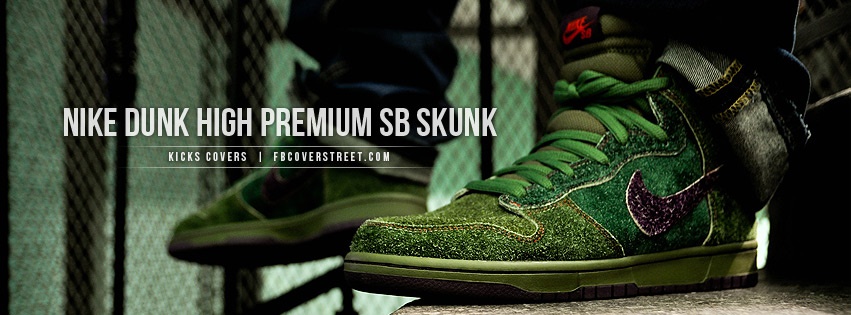 Nike Dunk High Premium SB Skunk Facebook Cover