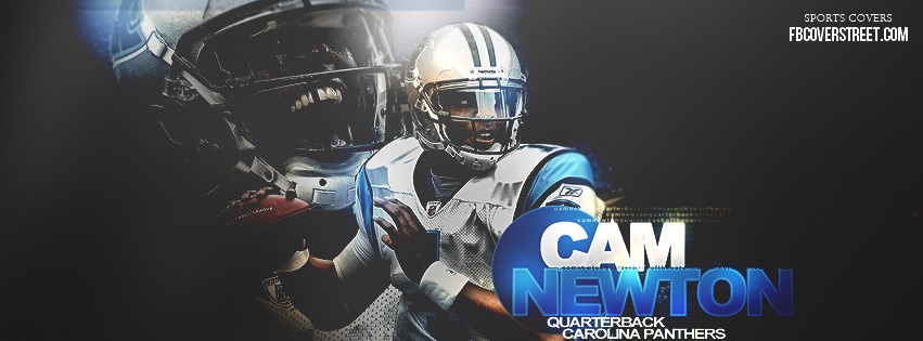 Cam Newton Carolina Panthers 1 Facebook cover