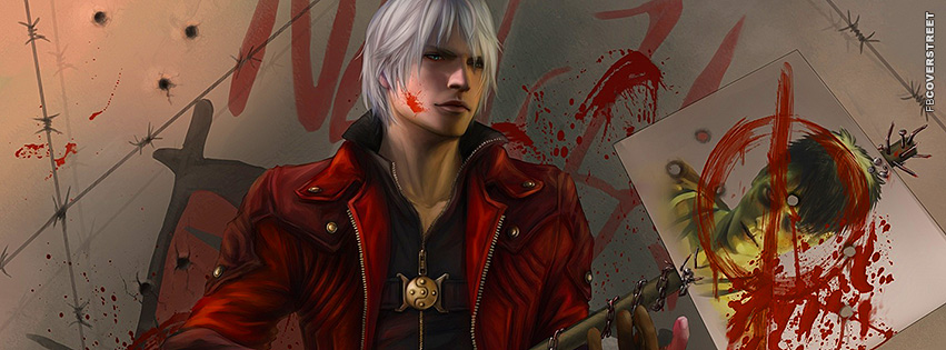 Dante Devil May Cry  Facebook Cover