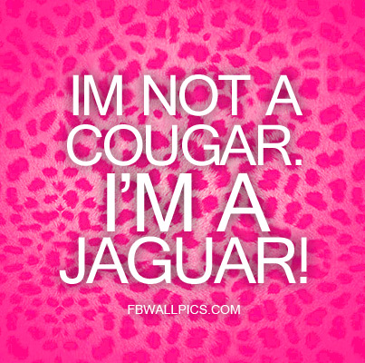 Im Not A Cougar Facebook Pic