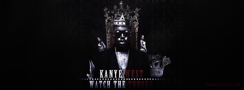 Kanye West Watch The Throne Facebook cover