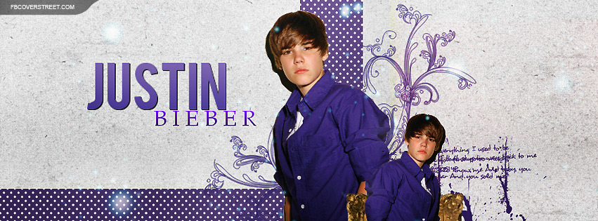 Justin Bieber 5 Facebook Cover
