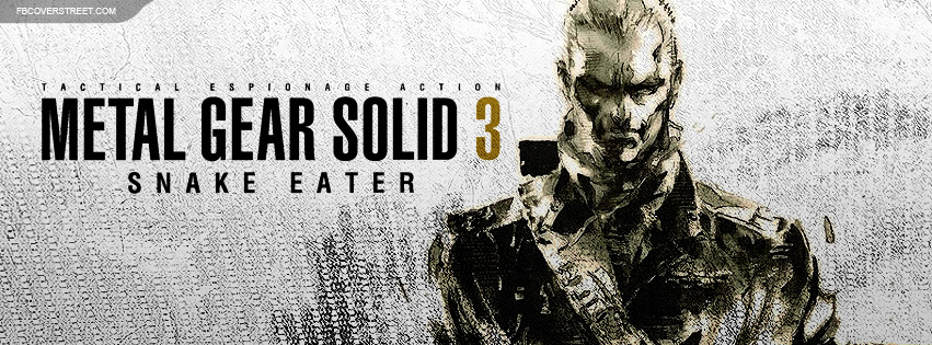 Metal Gear Solid 3 Ocelot Facebook cover