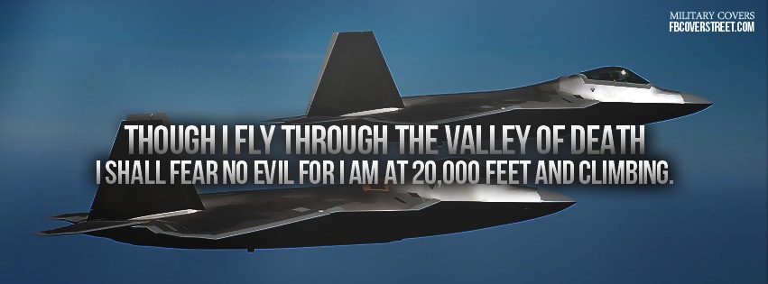 Air Force Valley of Death Facebook cover
