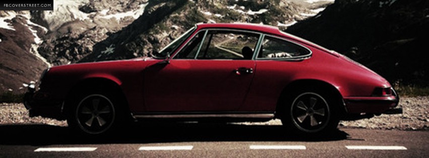 Old School Vintage Porsche  Facebook cover