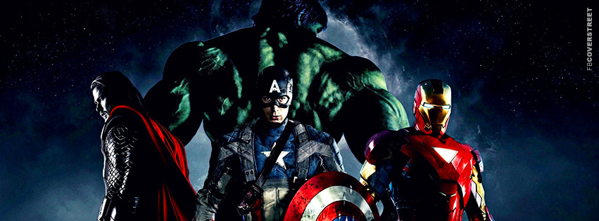 The Avengers Epic Photograph Facebook Cover