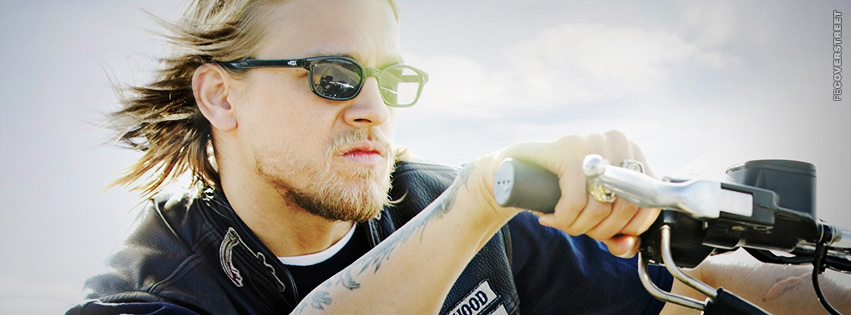 Sons of Anarchy Jax Teller Riding Facebook Cover