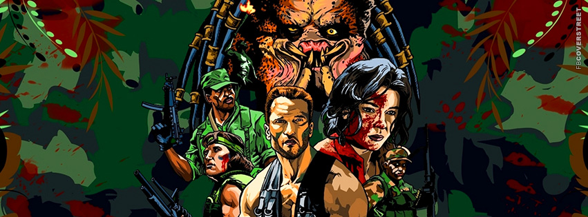 Predator Movie Artwork Facebook Cover