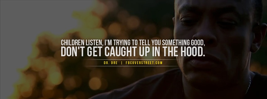Dr Dre The Hood Facebook cover