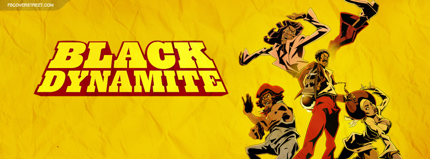 Black Dynamite Adult Swim Facebook cover