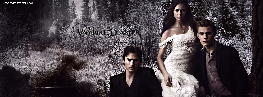 The Vampire Diaries 3 Facebook cover