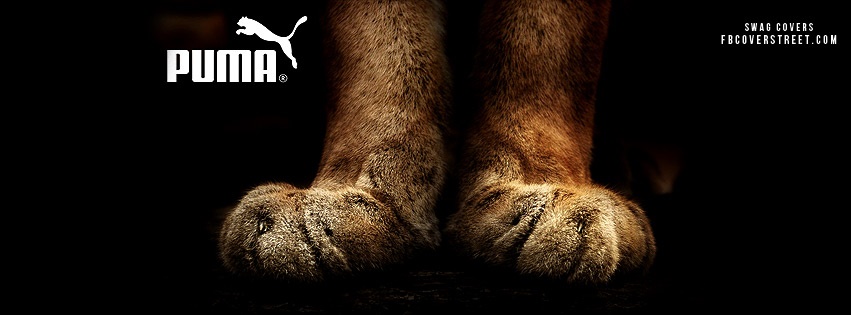 Puma Feet Logo Facebook Cover