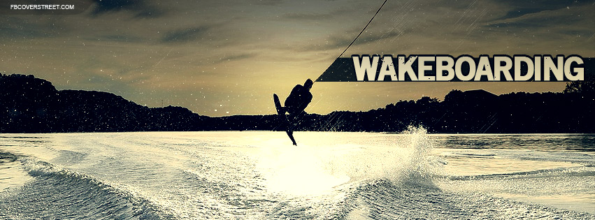 Wakeboarding Facebook cover