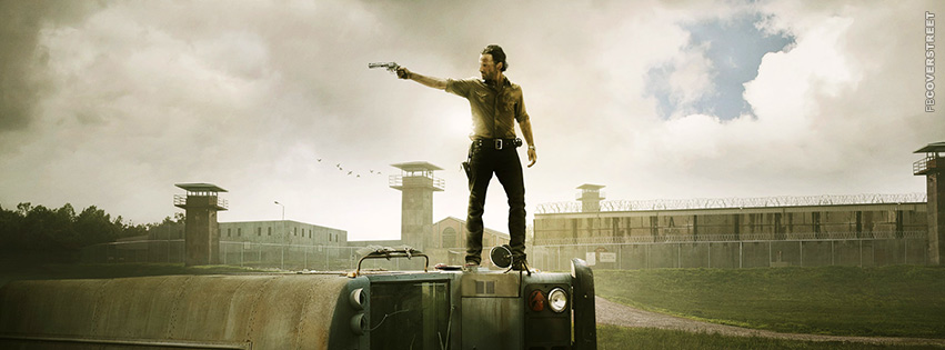 The Walking Dead Rick Grimes Facebook Cover