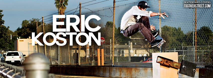 Eric Koston Frontside Air Facebook cover