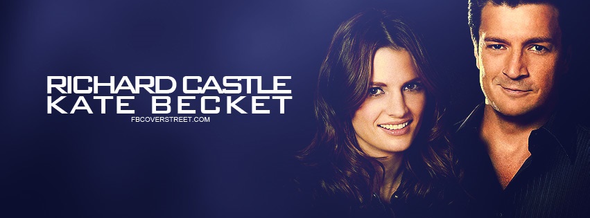 Richard Castle And Kate Becket Facebook cover