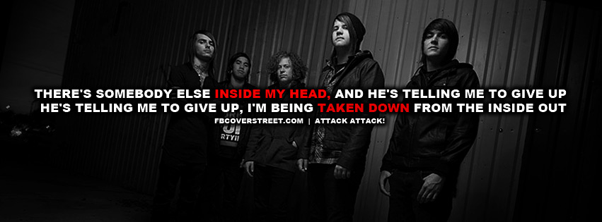 Attack Attack The Wretched Quote Facebook cover