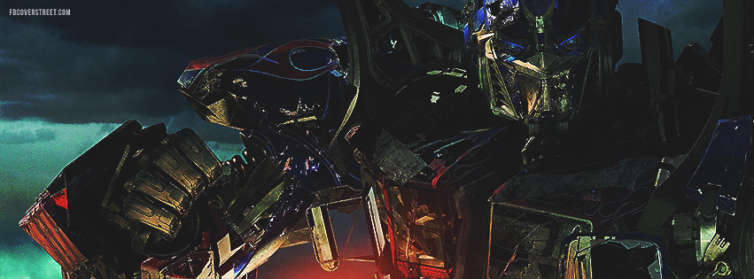 Transformers Optimus Prime Facebook cover