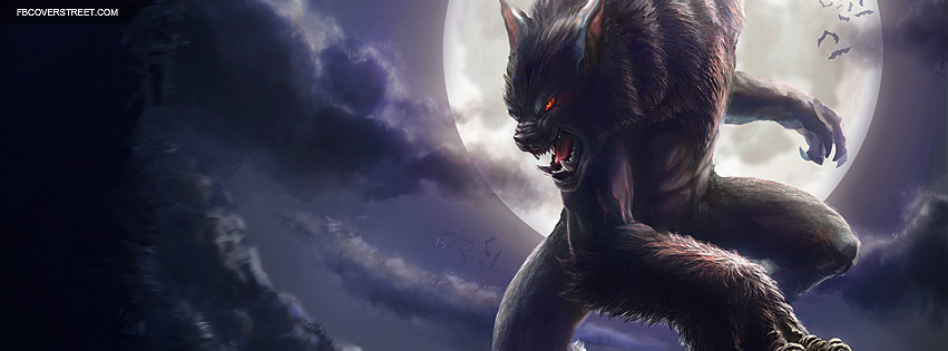 Werewolf Painting Facebook cover