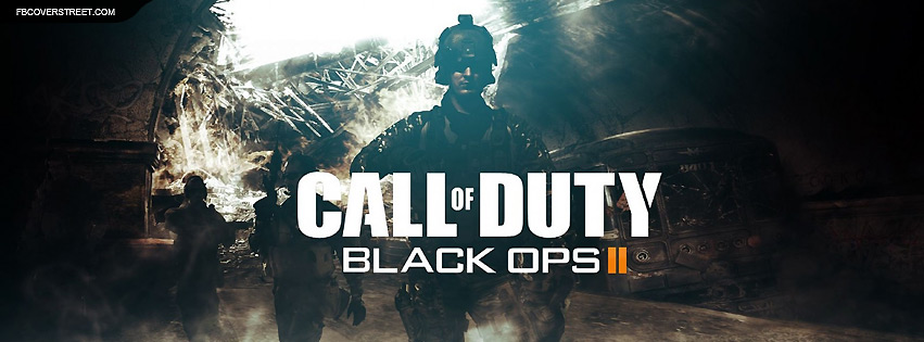 Call of Duty Black Ops II Poster Facebook Cover